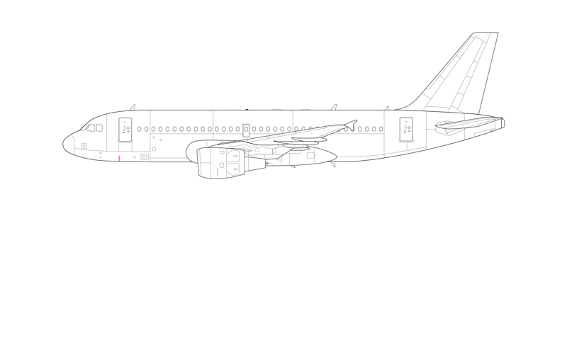 A319_CFM56_rakelets_line_drawing A319_CFM56_rakelets_line_drawing