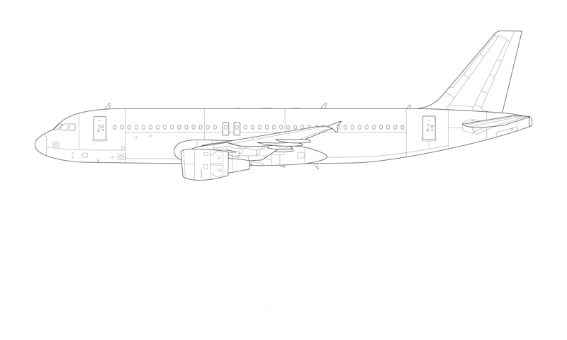 A320_CFM56_rakelets_line_drawing