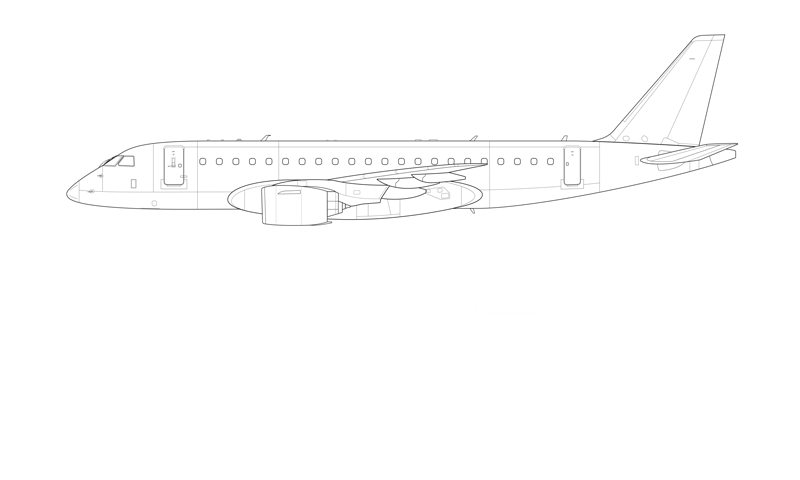 ERJ-175-E2_line_drawing